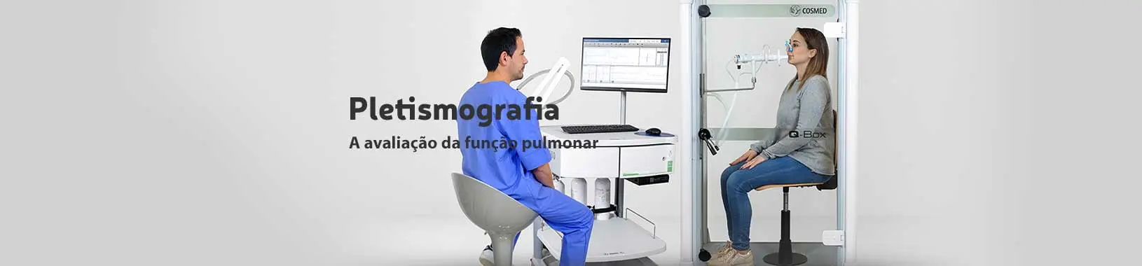 Pletismografia - Avaliação da Função Pulmonar