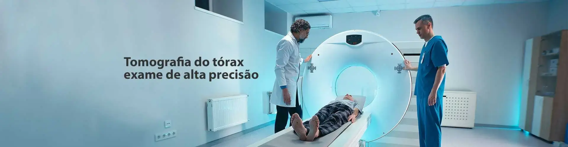 Tomografia do tórax exame de alta precisão