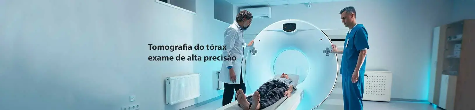 Tomografia do tórax exame de alta precisão