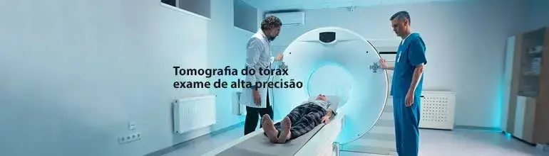 Tomografia do tórax exame de alta precisão