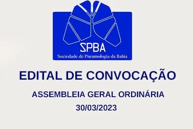 Edital de Convocação SPBA - Assembleia Geral Ordinária. 