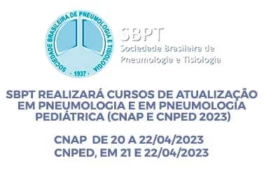 SBPT realizará Cursos de Atualização em Pneumologia e em Pneumologia Pediátrica (CNAP e CNPED 2023) em abril